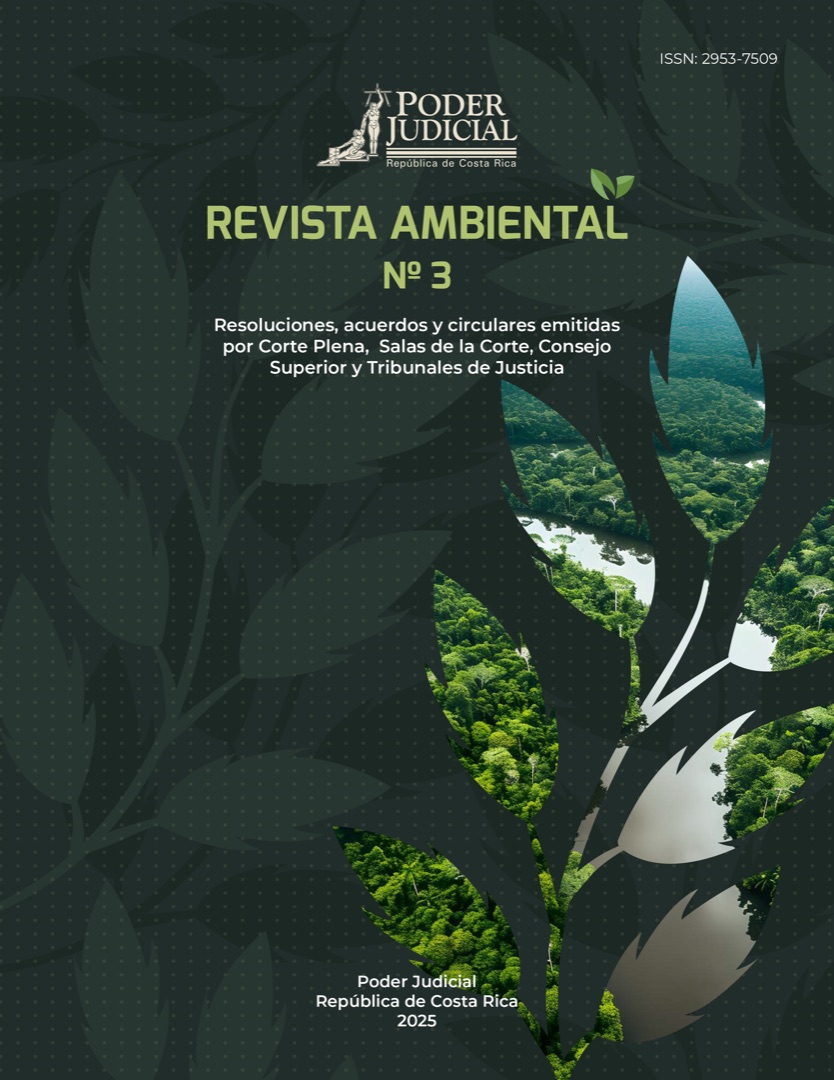 Portada de Revista No. 3 Ambiental – 2025