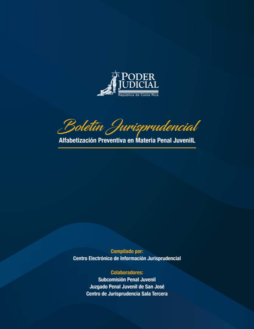 Portada de Revista Penal Juvenil - 2023