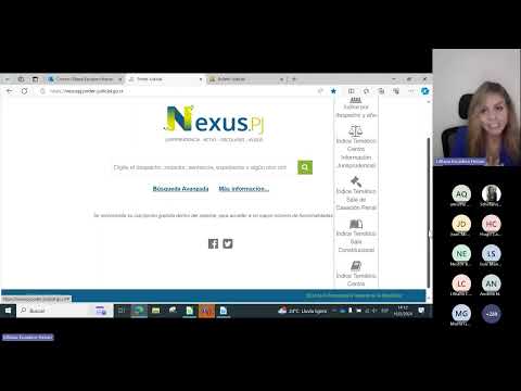 Miniatura del video Capacitación Nexus-PJ - 16 Mayo del 2024